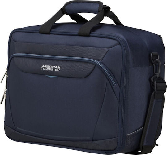 American Tourister Σακ Βουαγιάζ Navy Μπλε Υφασμάτινο Μ30xΠ20xΥ30εκ.