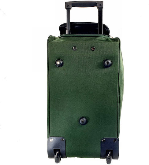 RCM 701-24 Khaki Sack Voyage Back 65lt Green with Wheels Fabric L60xW33xH33cm