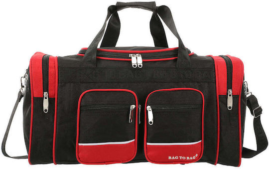 Bag to Bag Sack Voyage Red Fabric L50xW27xH23cm