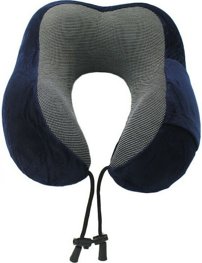 Mcan M-13 Memory Foam Travel Pillow Travel Set Pillow 19x12x12cm Blue