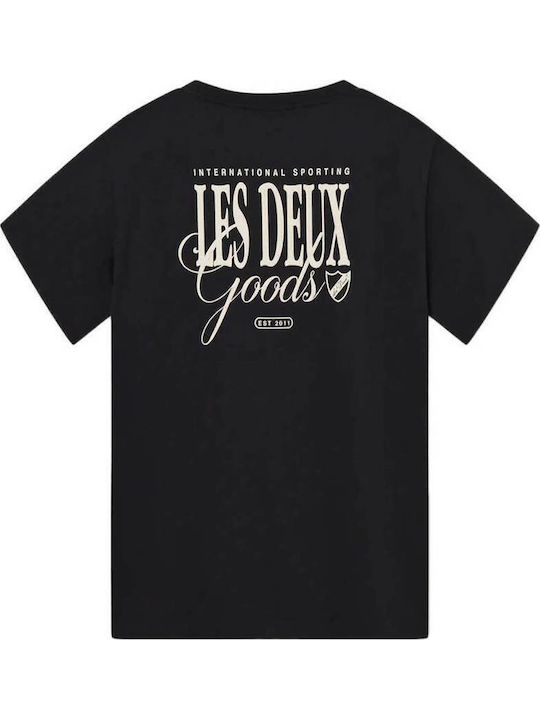 Tricou Black, Ivory