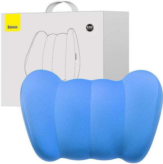 Baseus Silk ComfortRide Lumbar Възглавница за Кола в Син Цвят