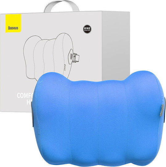 Baseus Silk ComfortRide Headrest Μαξιλάρι Αυτοκινήτου σε Μπλε Χρώμα