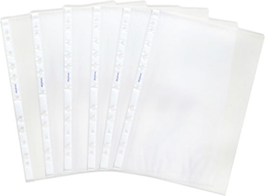 Metron Plastic Sleeve for Documents A4 with Holes and Reinforcement 57106