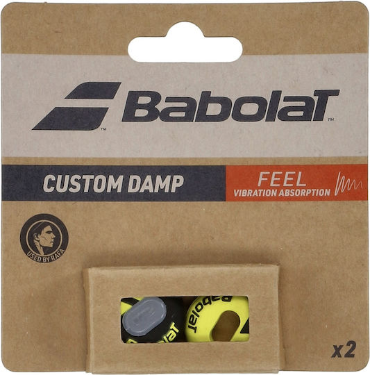 Babolat 700130-142 Tennis Racket Vibration Dampener in Black Color 2pcs