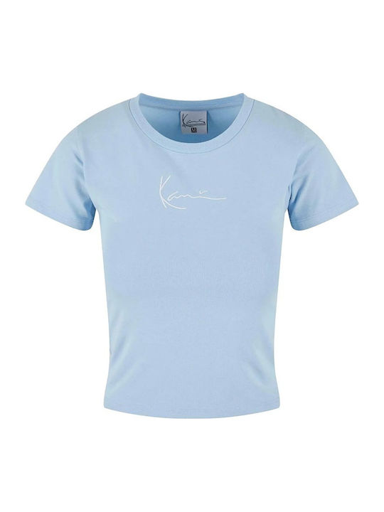 Signature Women's Crop T-shirt Blue