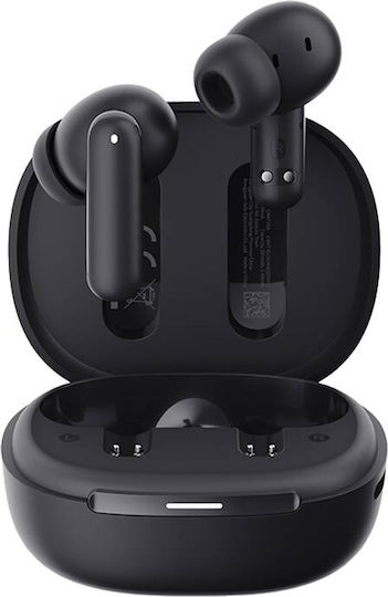 QCY MeloBuds HT16 Bluetooth Handsfree Earphones with Sweat Resistance and Charging Case Black