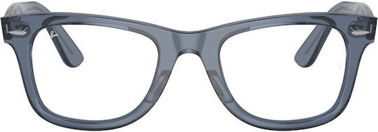 Ray Ban Wayfarer Ease Γυναικείος Κοκκάλινος Σκελετός Μπλε RX4340V 8223