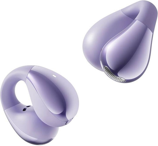 QCY Crossky C30 Open Ear Bluetooth Handsfree Earphones with Sweat Resistance and Charging Case Purple
