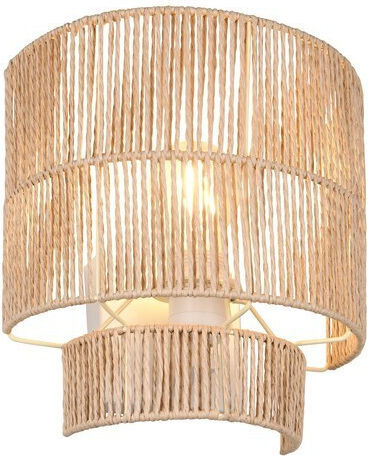 Trio Lighting Industrial White Wall Lamp