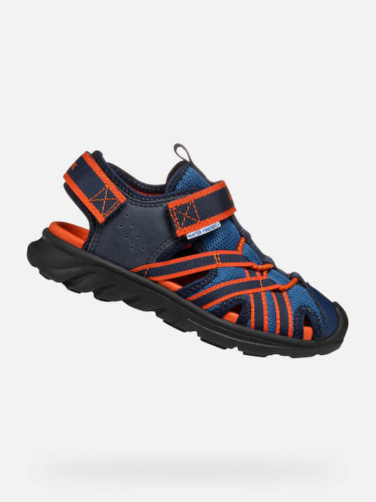 Затворени Сандали J SANDAL AIRADYUM Анатомични Сини