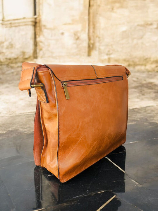 Damentasche Schultertasche Tabac Braun