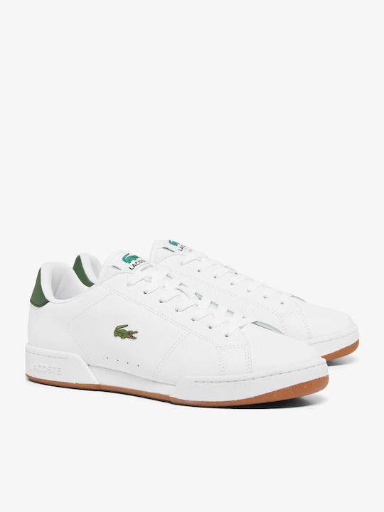 Lacoste Carnaby Turnschuhe White / Dk Green