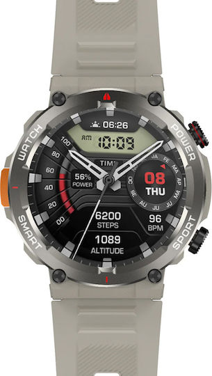 BlackView W50 Pro 56mm Waterproof Smartwatch with Heart Rate Monitor (Khaki)