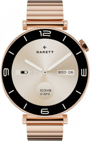Garett Rose Rose Gold Steel