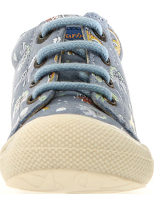 Kids Sneakers Anatomic with Scratch Blue