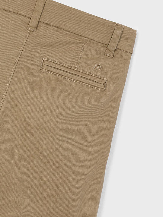 Kids' Shorts/Bermudas Fabric Gabardine Camel