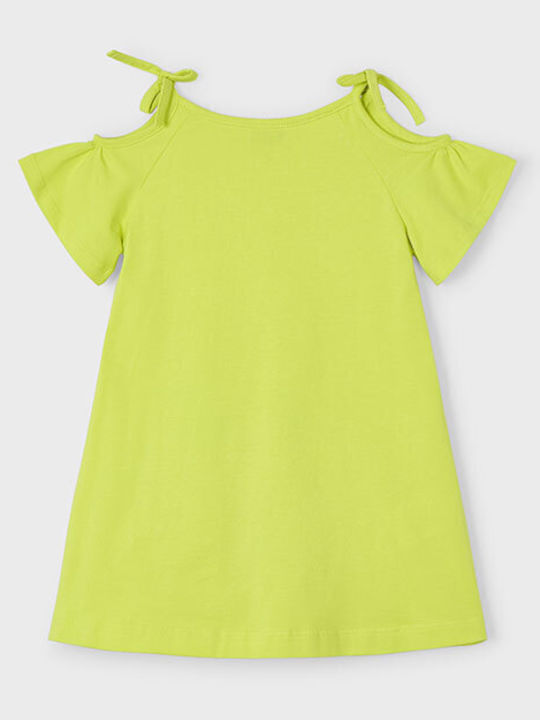 Children's Dress Short Sleeve Yellow