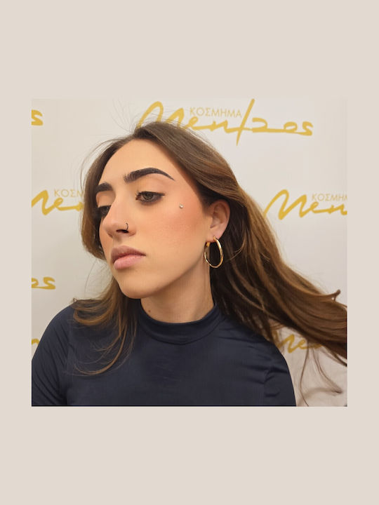 Mentzos Ohrringe aus Gold 14K