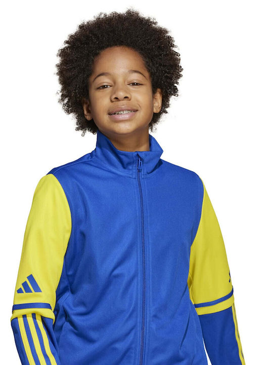 Athletic Kids Cardigan Blue Squadra