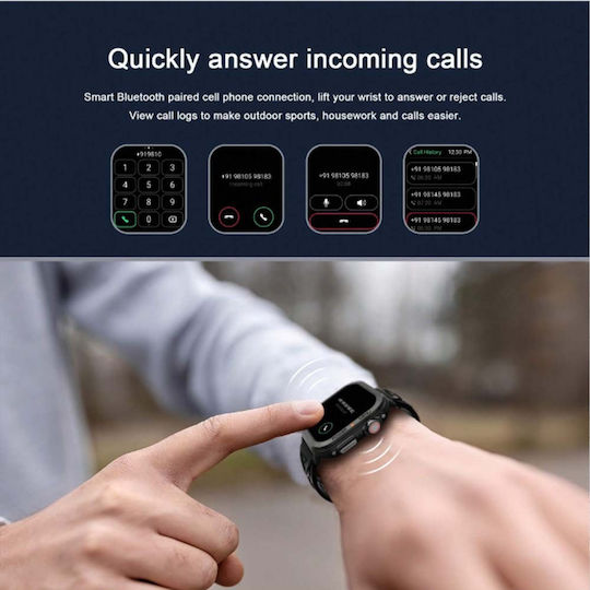 BlackView W30 Αδιάβροχο Smartwatch με Παλμογράφο (Μπεζ)