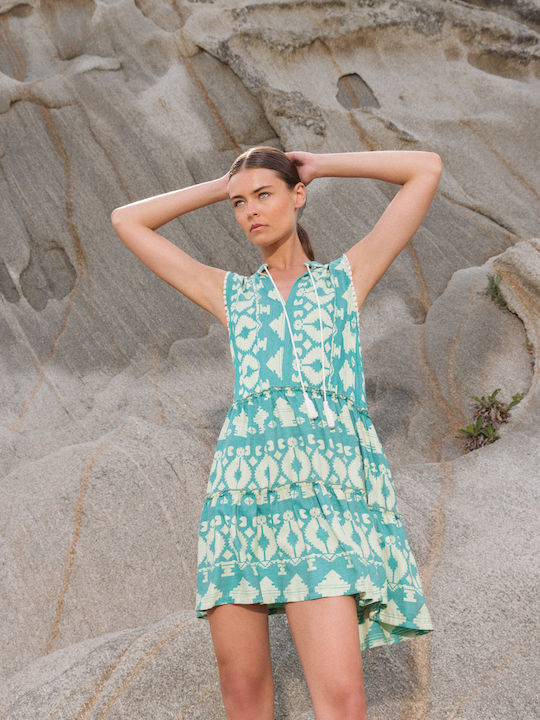 Beachwear Embroidery Aqua Type B331 B331-type Type