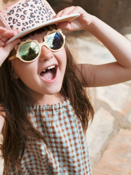 KiETLA Lion Unbreakable Kids Sunglasses Beige For 2-4 Years