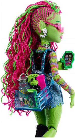 Mattel Venus McFlytrap + Chewlian Cat Păpușă pentru 4+ ani+ Ani