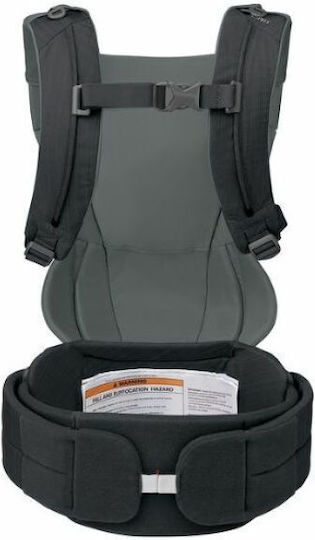 Osprey Poco Klassischer Babytragetuch Schwarz mit Maximales Kindergewicht 15kg