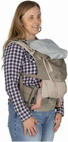 Osprey Poco Klassischer Babytragetuch Schwarz mit Maximales Kindergewicht 15kg