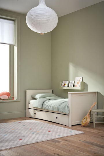 Mothercare Πολυμορφική Κούνια Harrogate Λευκή με Στρώμα