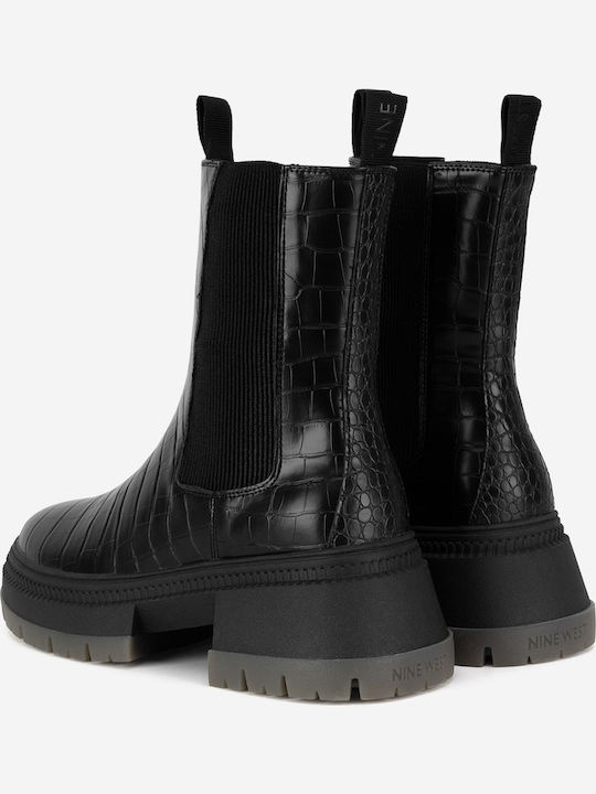 Stiefeletten Damen Schwarz