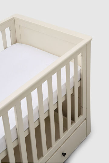 Mothercare Πολυμορφική Κούνια Harrogate Λευκή με Στρώμα