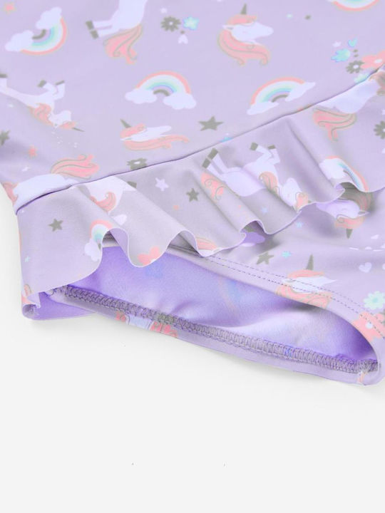 Losan Παιδικό Μαγιό Ολόσωμο Light Purple
