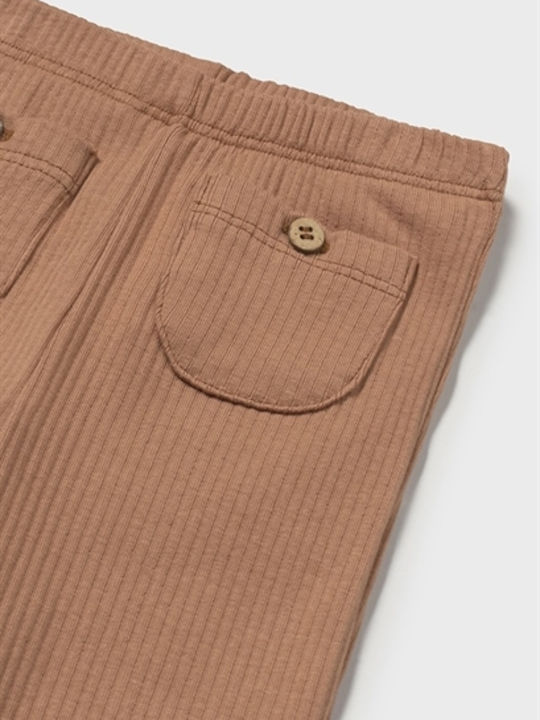 Kinder Leggings Lang Braun