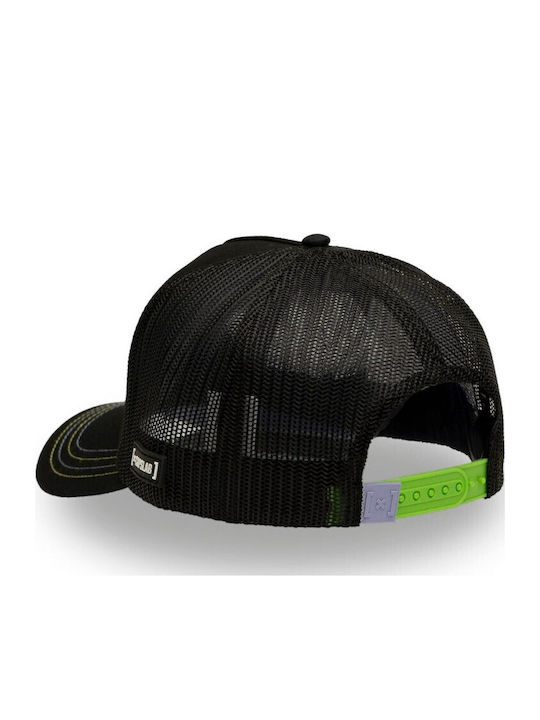 Capslab Hat Trucker Cap Dc Comics Cotton Serge Cl Dc8 1 Ct Jok Black-cl Dc8 1 Ct Jok-black