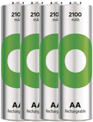 Genius Pack Επαναφορτιζόμενες Μπαταρίες AA Ni-MH 2100mAh 1.2V 4τμχ