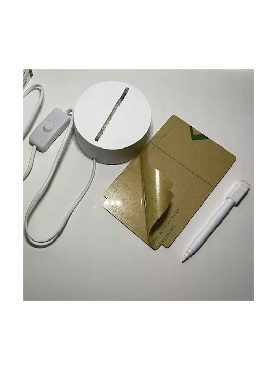 Plexi 3d Drawing Lamp Writing News