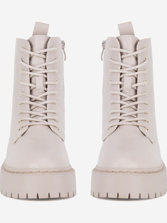 Women's Ankle Boots Beige