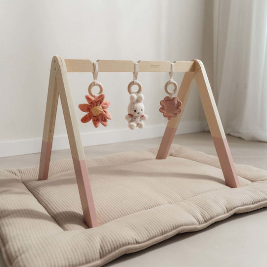 Little Dutch Miffy Lucky Blossom Wooden Activity Gym for Newborns
