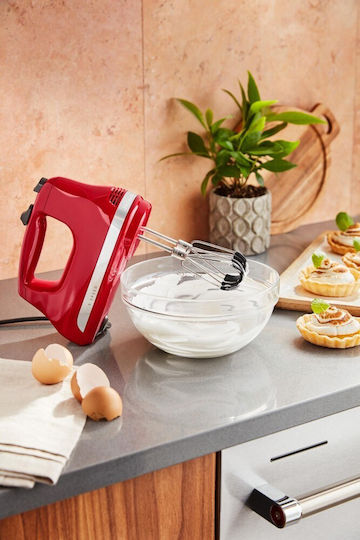 Kitchenaid Μίξερ Χειρός 85W Κόκκινο