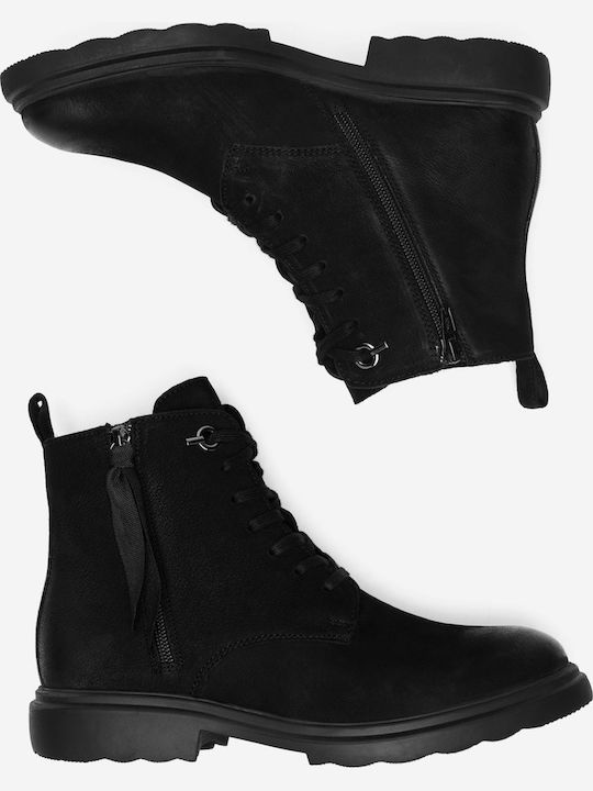 Stiefeletten Damen Schwarz