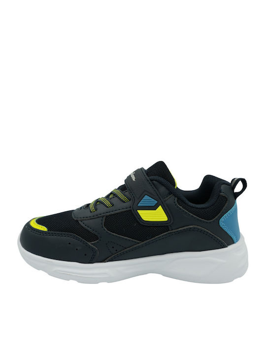 Wave Παιδικά Sneakers με Σκρατς & Φωτάκια Navy Μπλε S32778-BS502