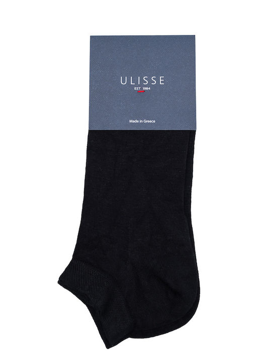 Socks Men Ulisse Basic Short Black Sc-m100-267 Sc-m100-267-black Black