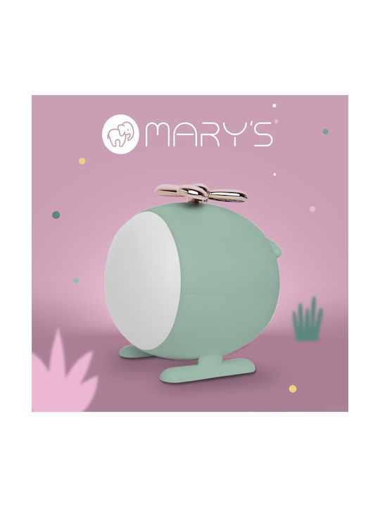 Mary's Led Παιδικό Διακοσμητικό Φωτιστικό Πράσινο 10.8x10.4x9.2εκ.