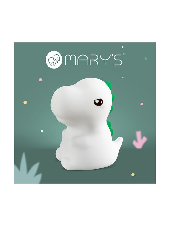 Mary's Led Kids Decorative Lamp White 13.8x12.4x13.8εκ.