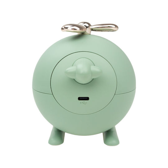 Mary's Led Kids Decorative Lamp Green 10.8x10.4x9.2εκ.