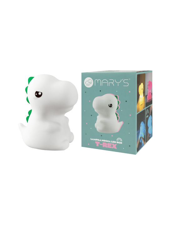 Mary's Led Kids Decorative Lamp White 13.8x12.4x13.8εκ.