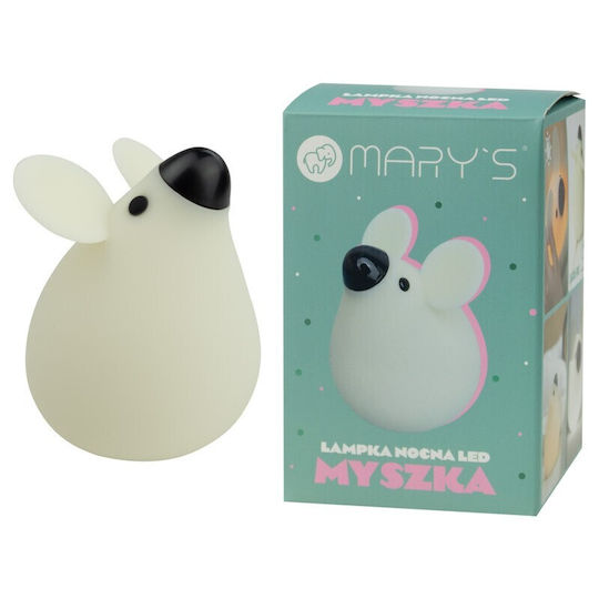Mary's Led Kids Decorative Lamp Gray 12.5x10.3x12.5εκ.