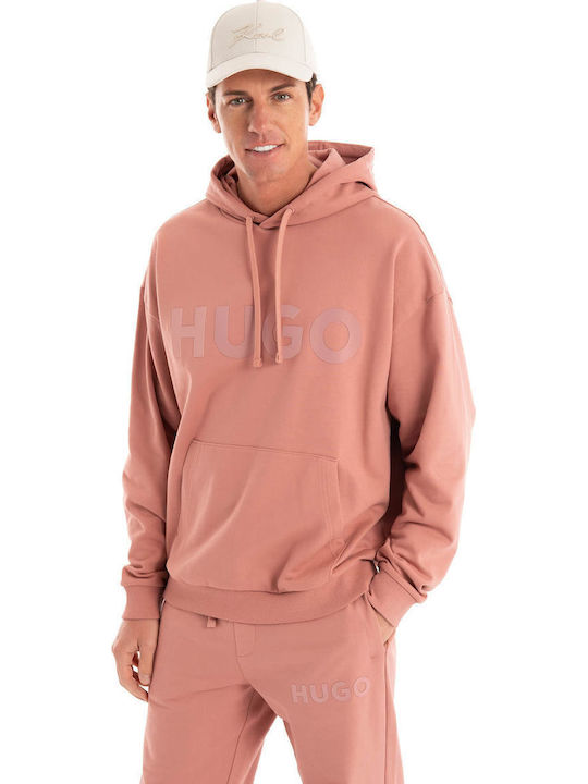 Ditchle Φούτερ με Κουκούλα Dusty Pink